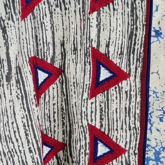 Embroidered Beautiful Kurti 100% Cotton Made in India Tunic Top Women's Size 48 - Picture 8 of 16